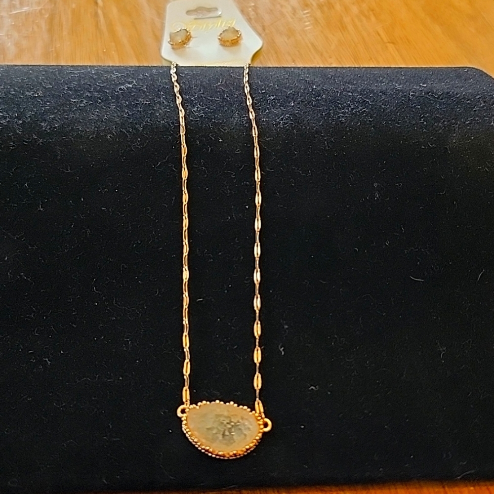 Stylist Necklace/Earrings Set